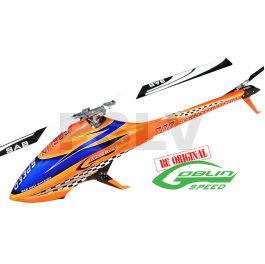 SG721   Sab Goblin 700 Speed Flybarless Electric Helicopter Orange Kit  